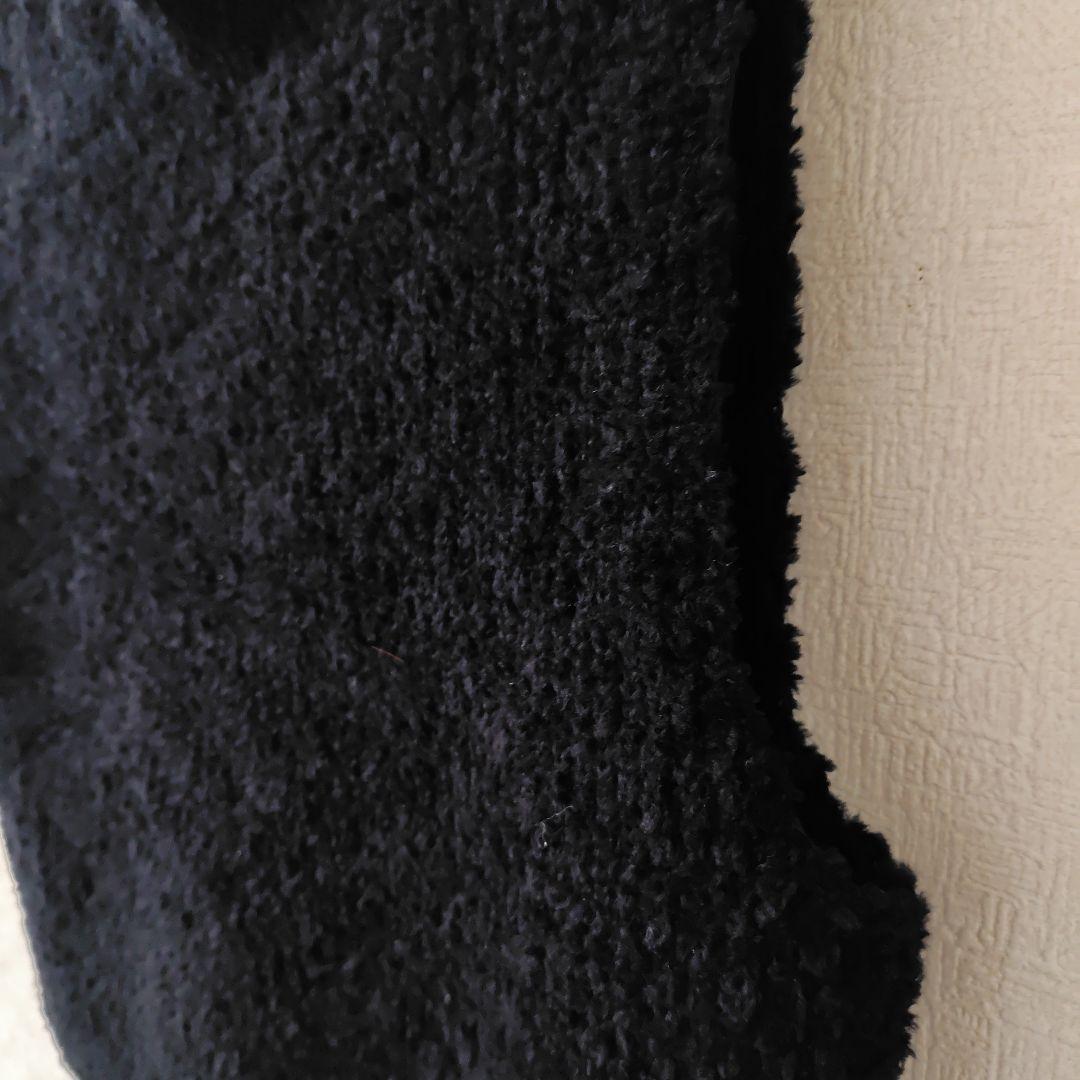 【美品】 おまけ付き中川政七商店 COOHEM ブラック ハイネックニットベスト