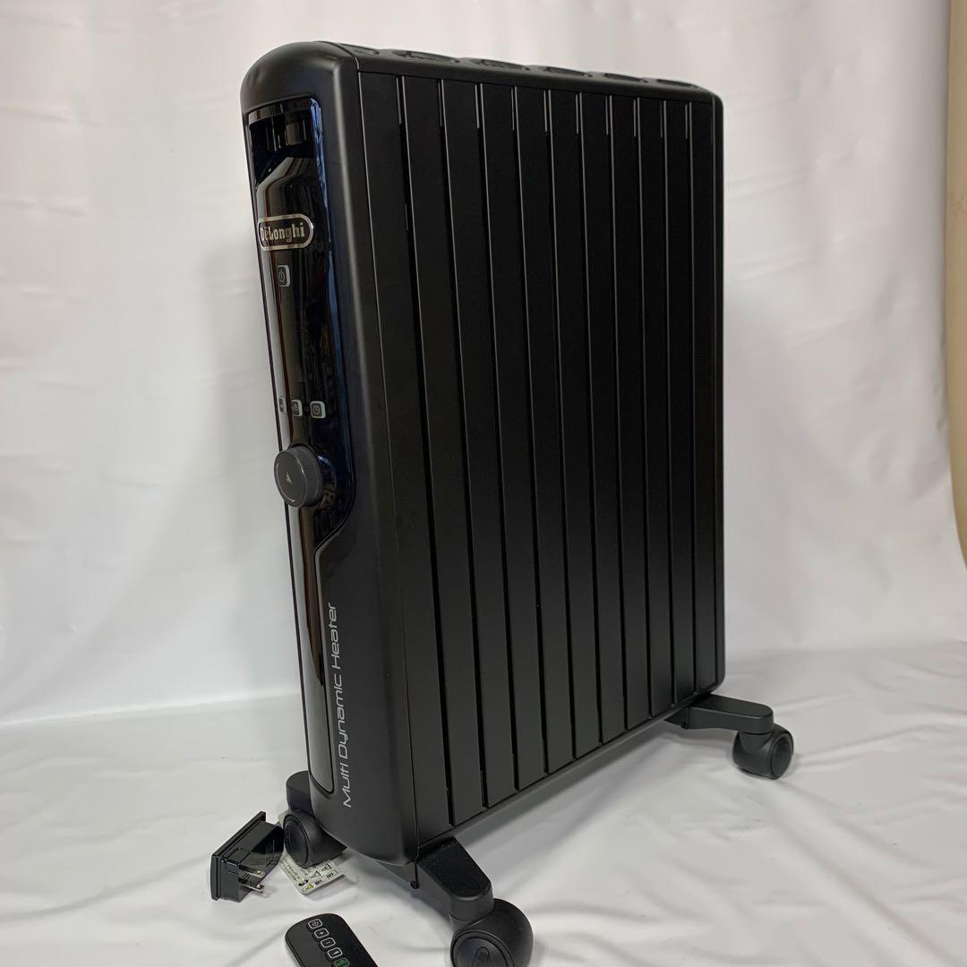 デロンギMDHU15-PB オイルレスヒーター 黒 10-13畳