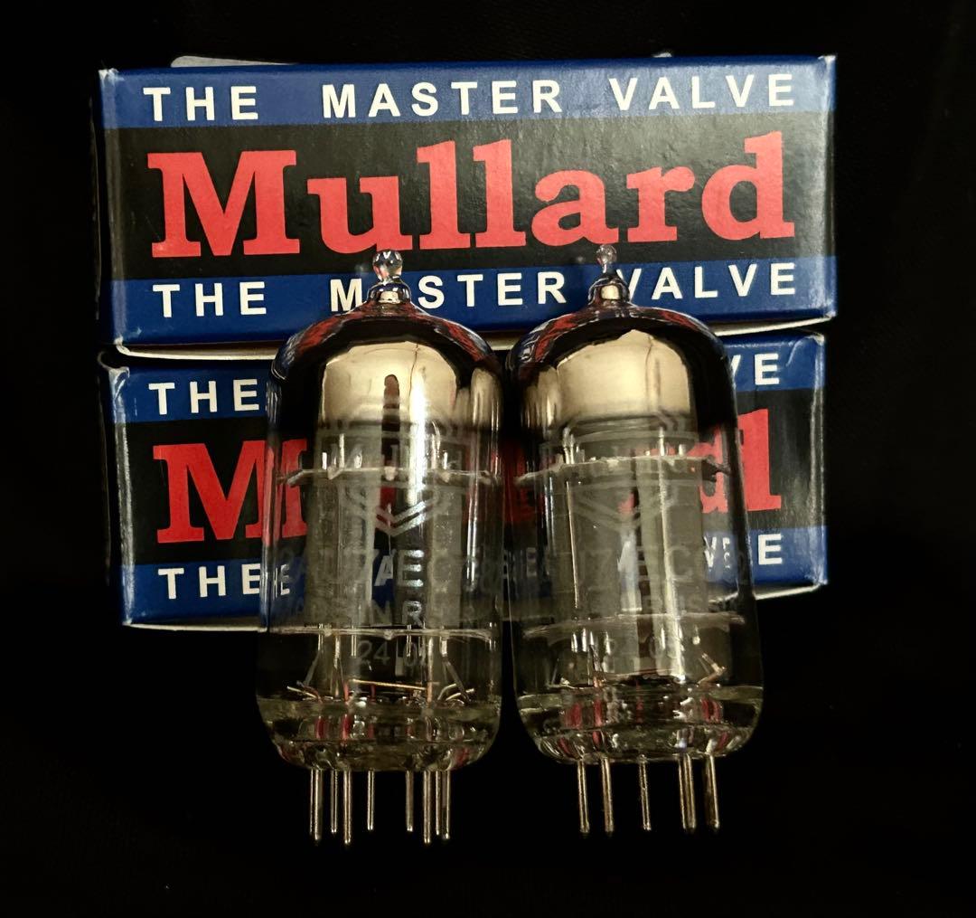Mullard 12AU7 / ECC82 真空管ペア 美品 動作品