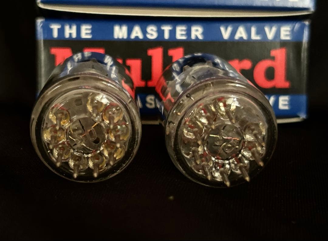 Mullard 12AU7 / ECC82 真空管ペア 美品 動作品