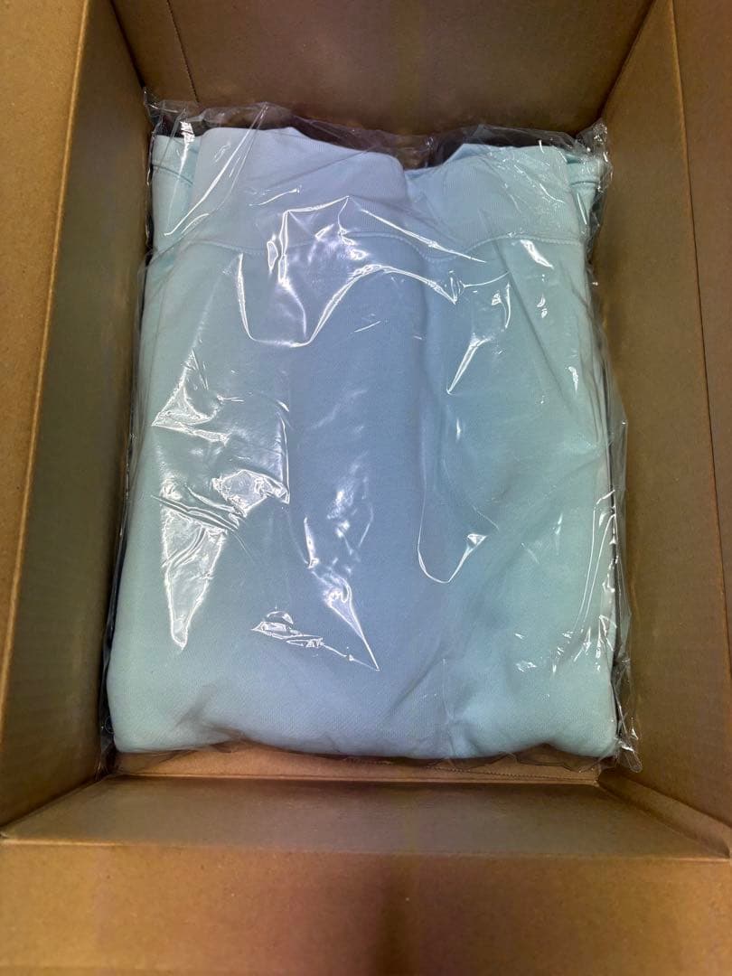 Nike 水色スウェットトレーナー