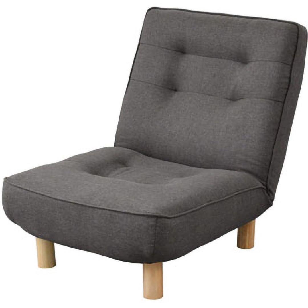 新品未使用箱不良　山善　HFSF-67(BR) ソファー 1人掛け ファブリック