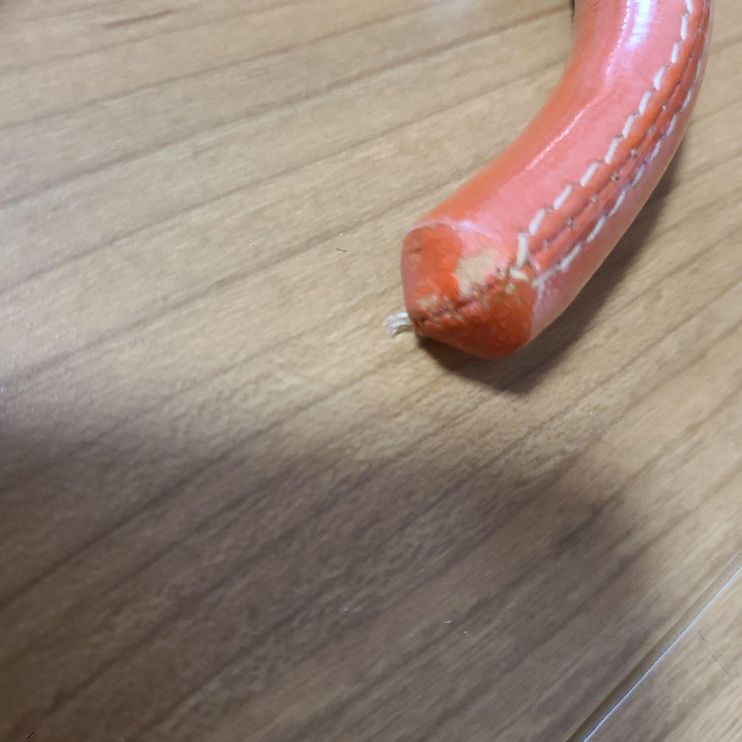 未使用　BURBERRY オレンジ 花柄 長傘