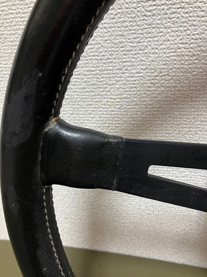 【旧車カスタム】DATSUN × ABARTH ステアリング ハンドル／現状品