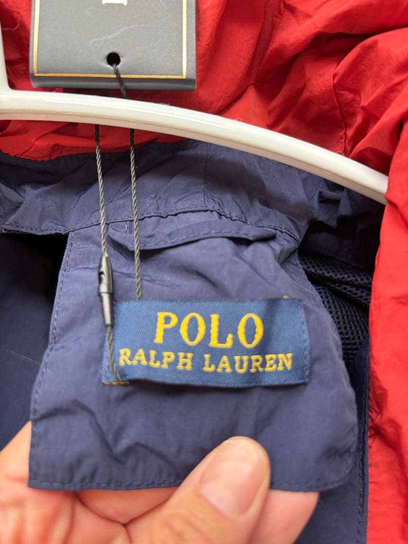 【新品タグ付】POLOポロベア レインポンチョ ネイビー