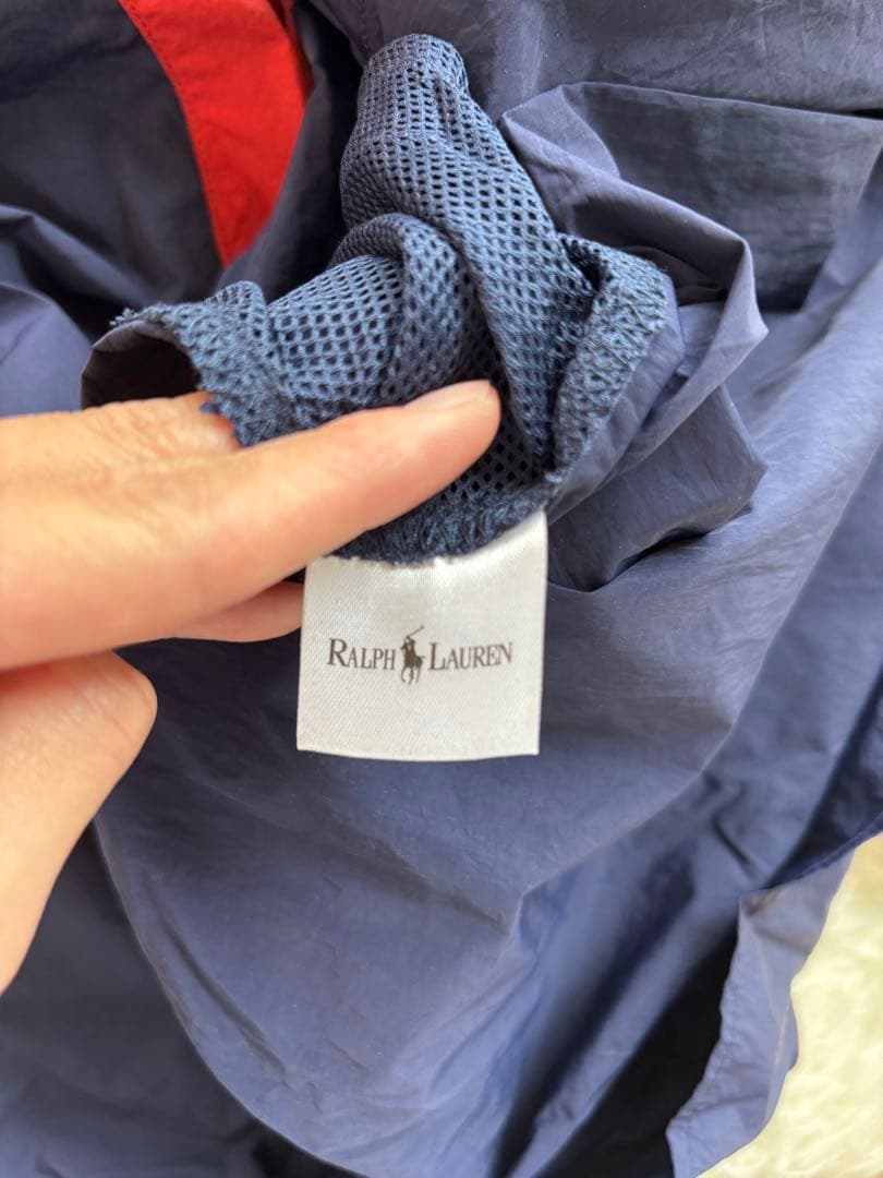 【新品タグ付】POLOポロベア レインポンチョ ネイビー