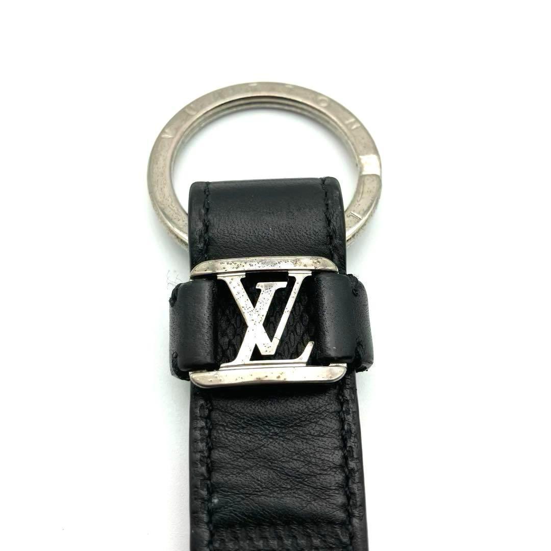 ルイヴィトン キーリング キーホルダー ダミエ LVロゴ ドラゴンヌ