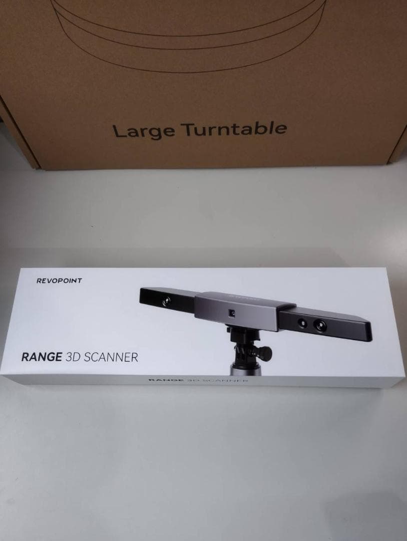 REVOPOINT RANGE 3Dスキャナー 大型ターンテーブル付き Y066