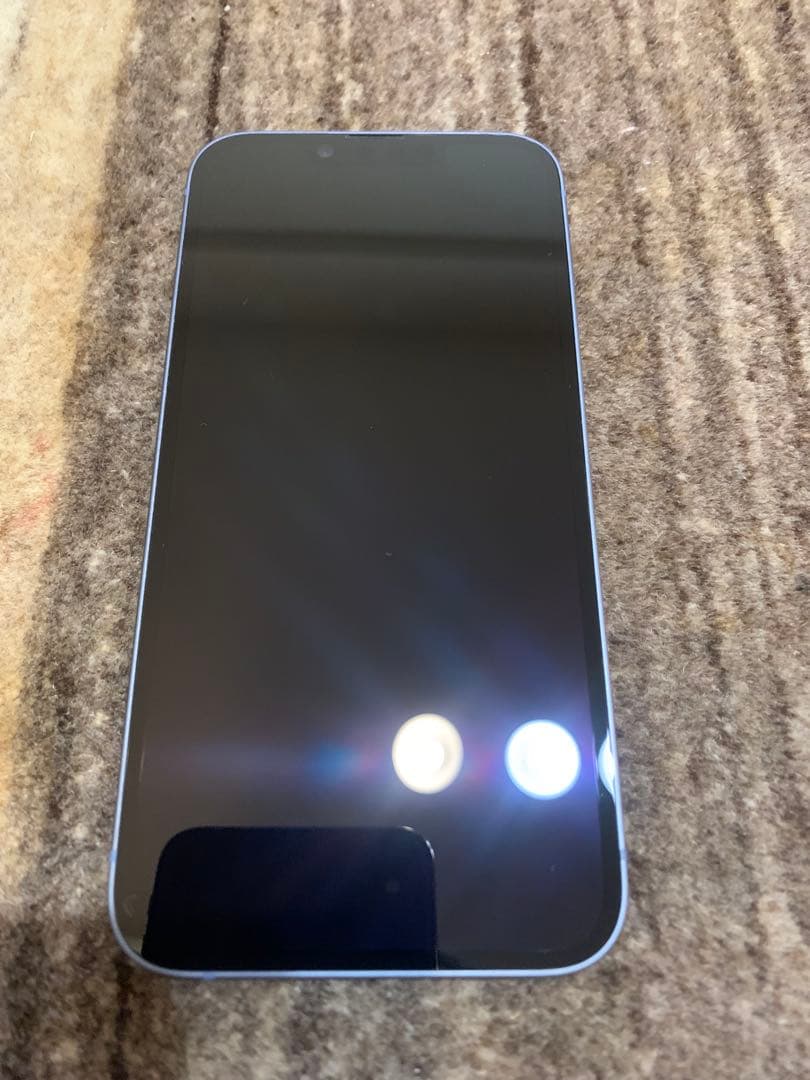 【中古品】Apple iPhone 14 ブルー 128GB 本体
