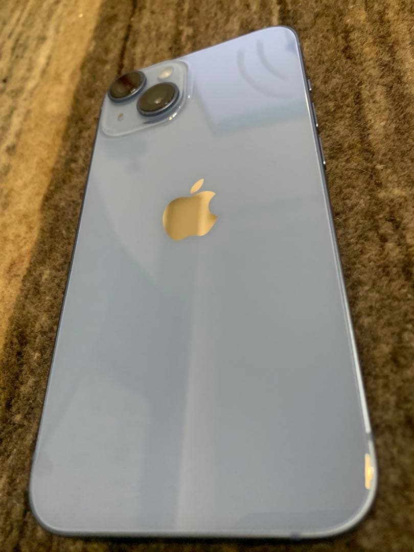 【中古品】Apple iPhone 14 ブルー 128GB 本体