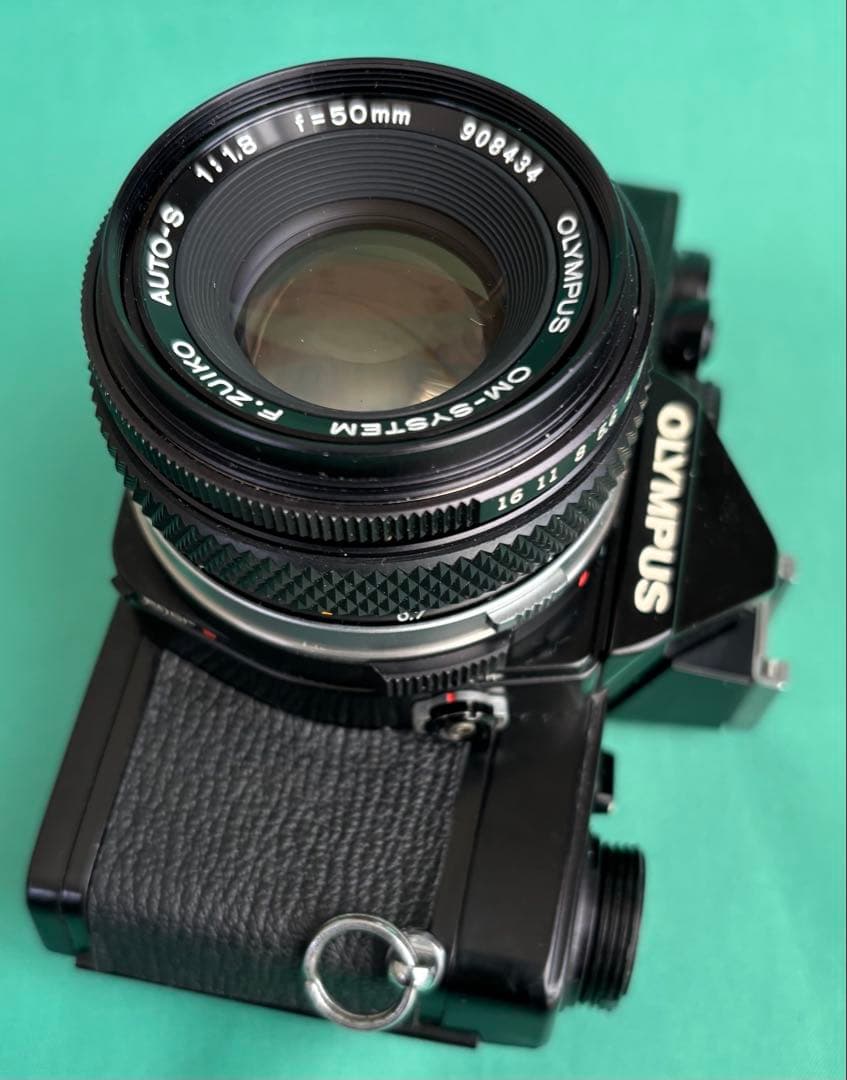 ★ OLYMPUS OM-2N BLACK + 標準レンズ 50mm