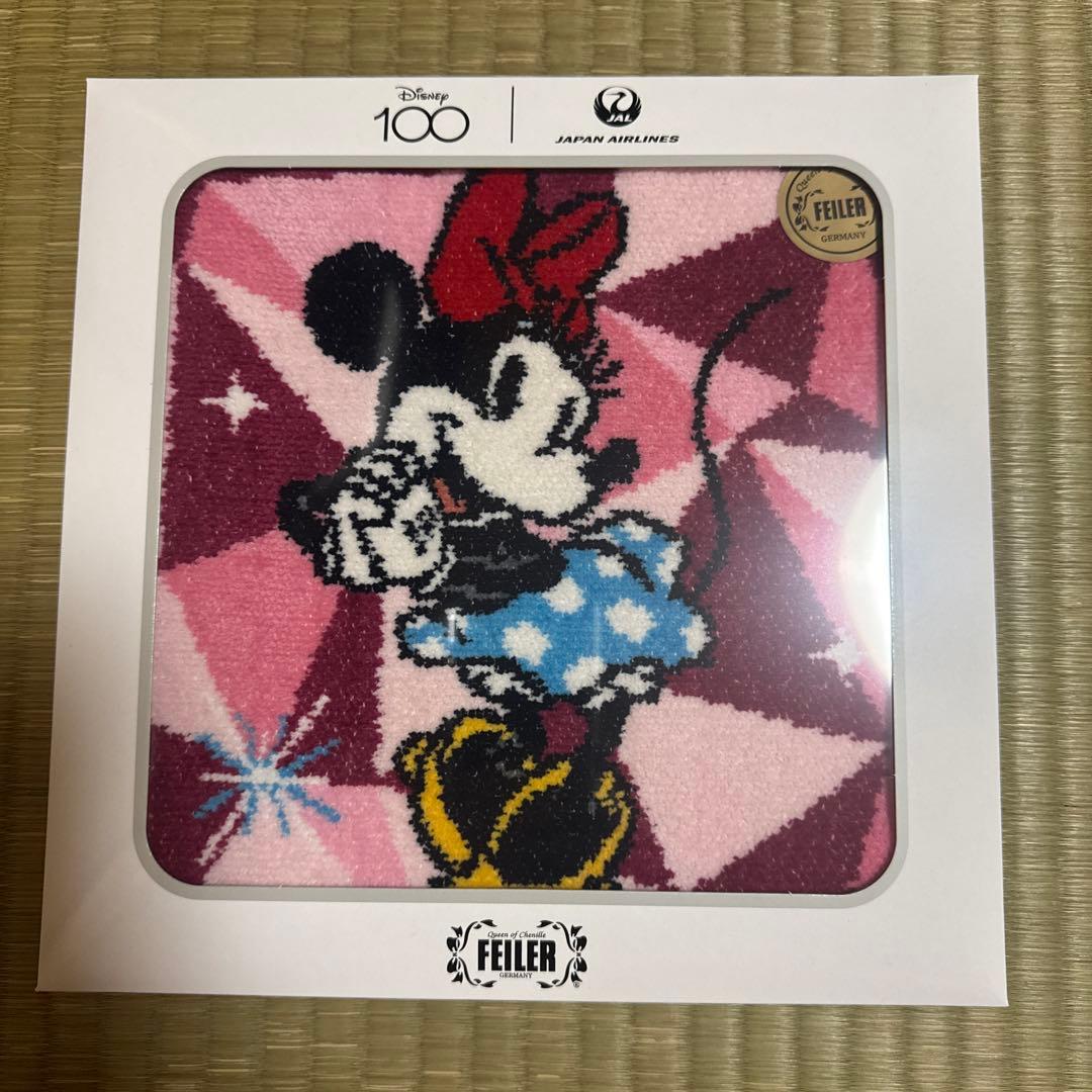 フェイラー　ディズニー 100周年 JALコラボ　ハンカチ 4点セット