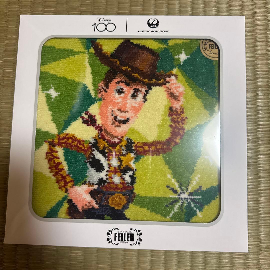 フェイラー　ディズニー 100周年 JALコラボ　ハンカチ 4点セット