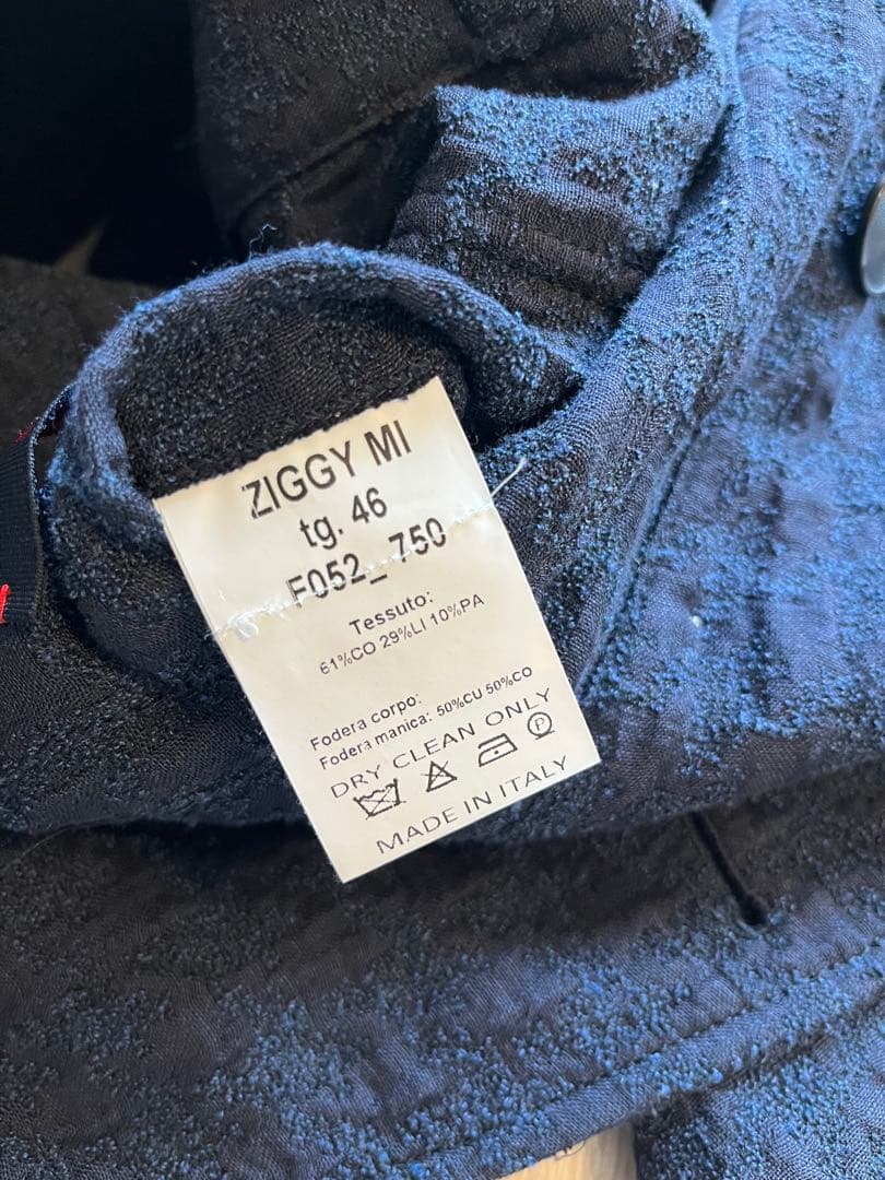 【THE GIGI】ザジジ モデルZIGGY 8Bダブルジャケット サイズ46