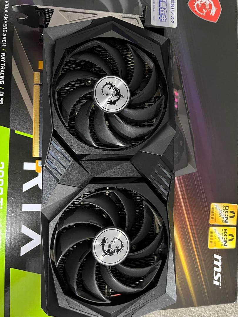 グラフィックボード・グラボ・ビデオカード MSI GeForce RTX 3060 Ti Gaming X