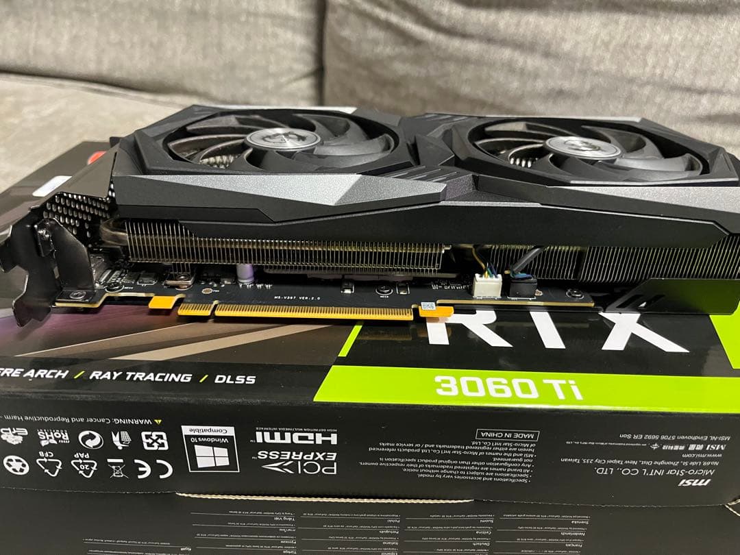 グラフィックボード・グラボ・ビデオカード MSI GeForce RTX 3060 Ti Gaming X