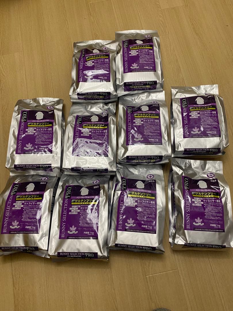 バニーセレクションプロ ロップイヤー用 1kg×10袋