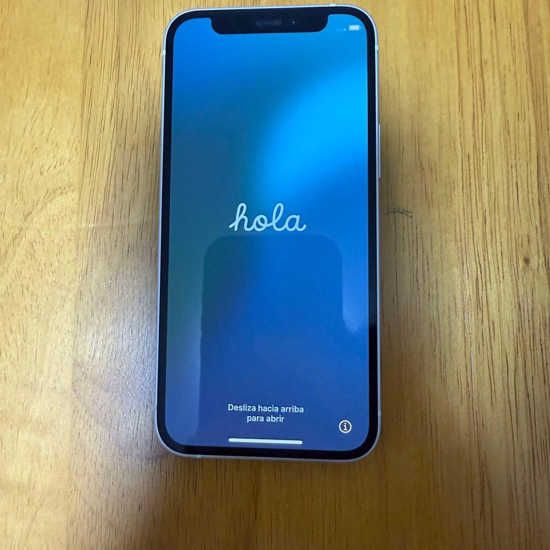 iPhone 12 mini ホワイト 256GB （本体交換後未使用 )