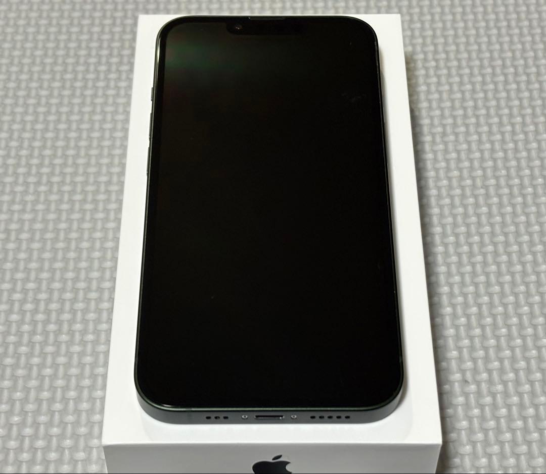 Apple iPhone 13 128GBミッドナイトグリーン 本体 おまけ付き