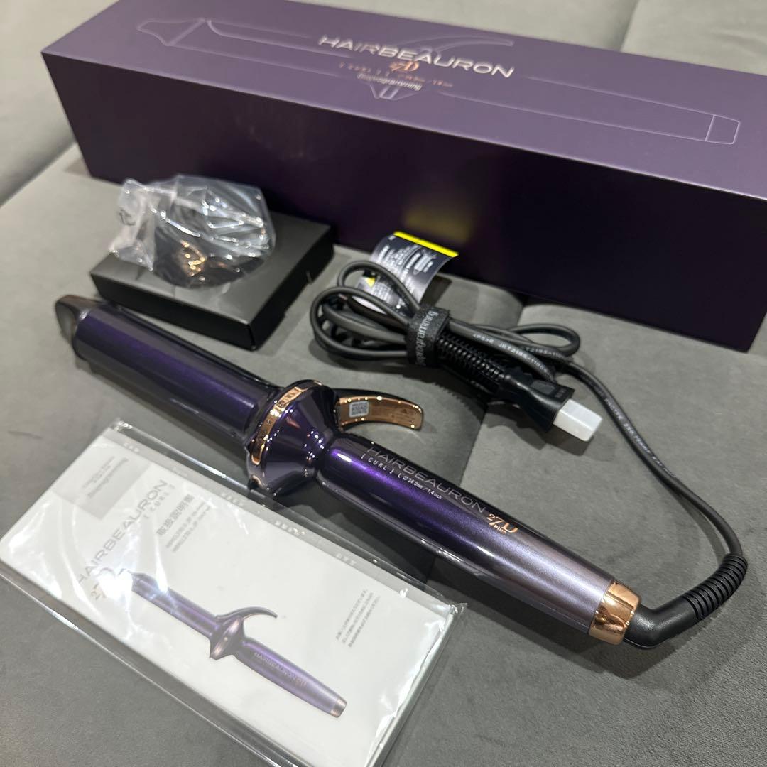 【付属品完備】ヘアビューロン　カールアイロン　34㎜　27D 美品