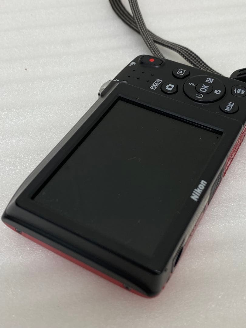 3-2555 NIkon COOLPIX A100 レッド