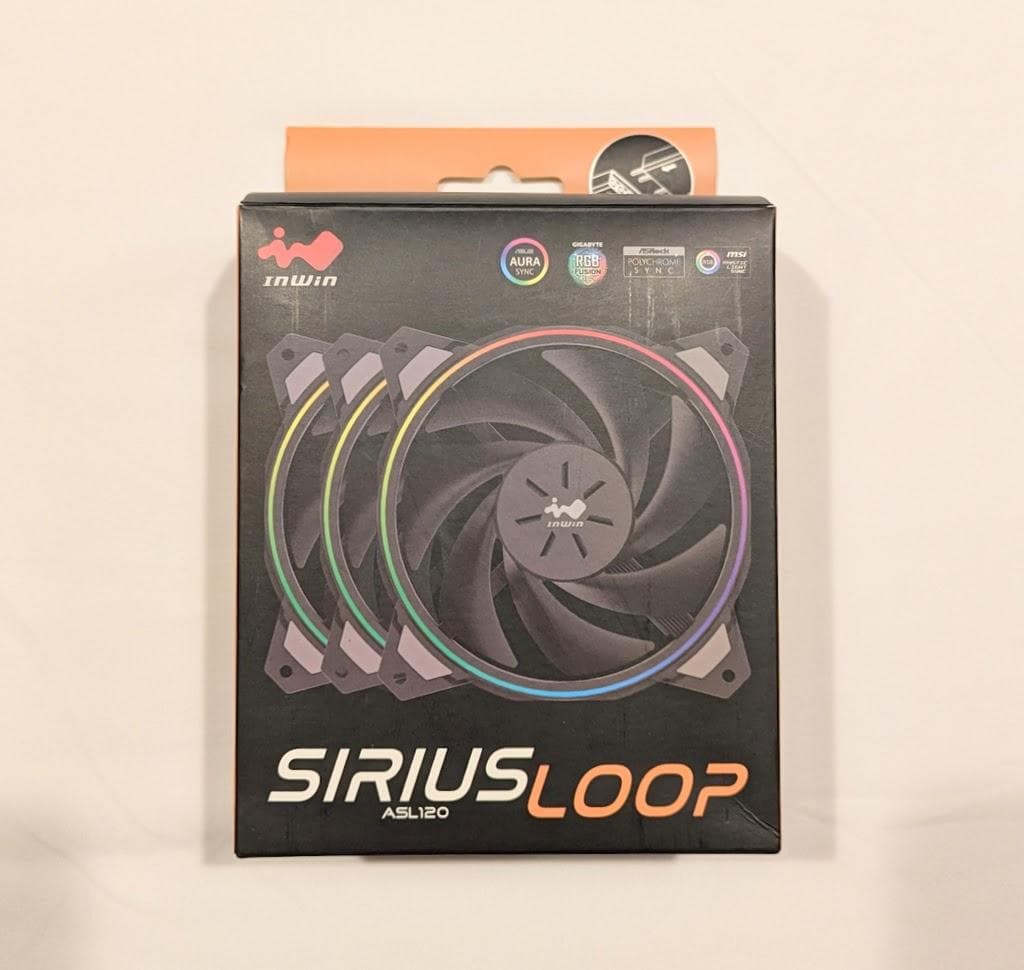 inwin SIRIUS LOOP ASL120 mm ARGBファン 自作PC