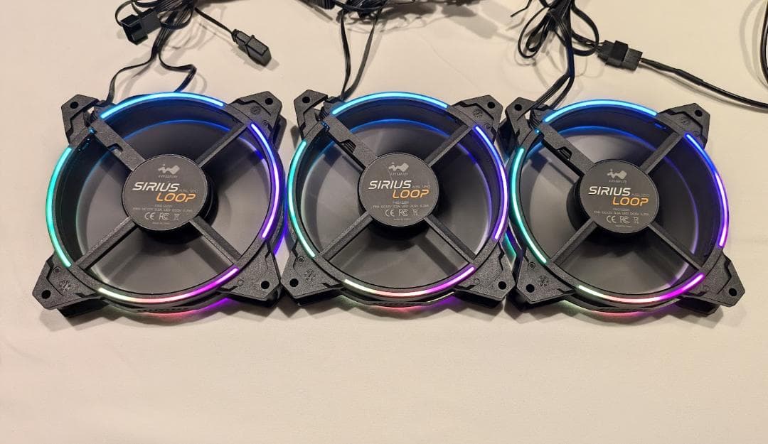 inwin SIRIUS LOOP ASL120 mm ARGBファン 自作PC