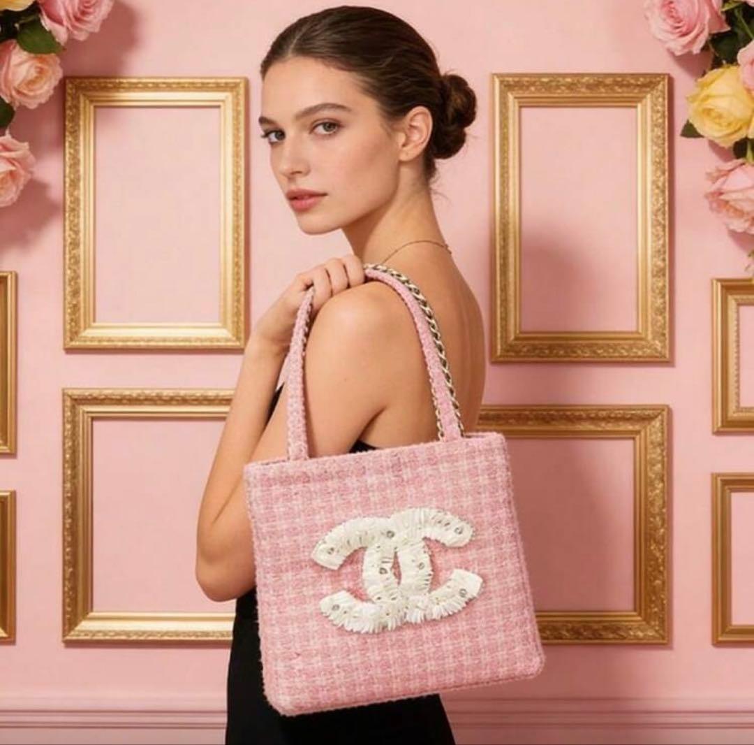 即日発送 最安値 CHANELトートバッグ　ビッグココ　シャネルノベルティ