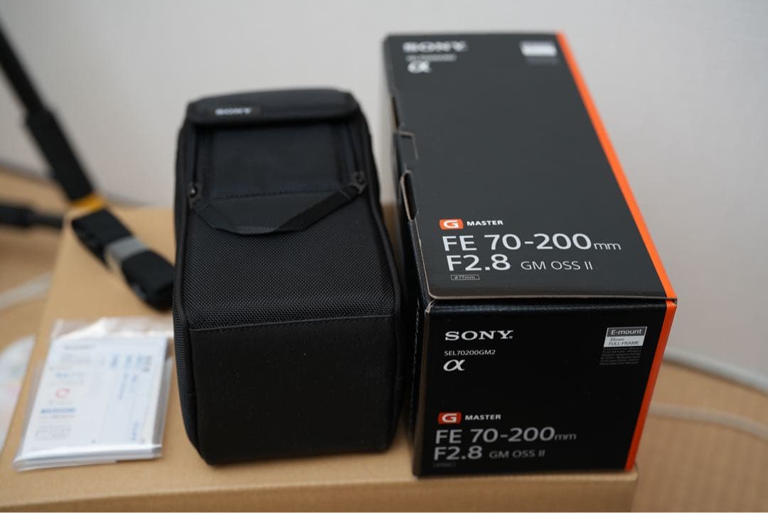 美品ワンオーナーSONY FE 70-200mm F2.8 GM OSS II