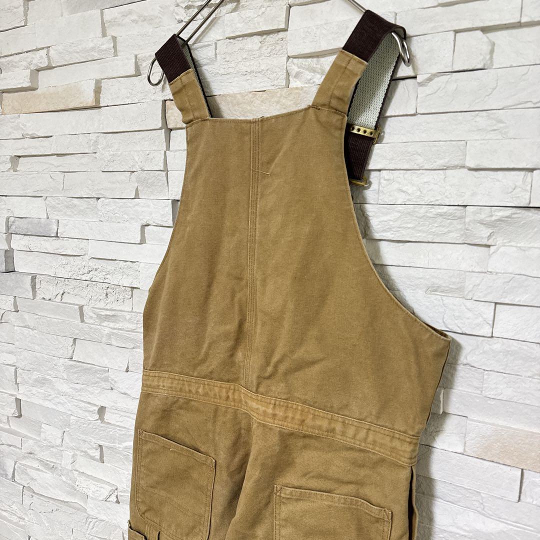 90s Carhartt カーハート ダブルニー ビブ オーバーオール ダック