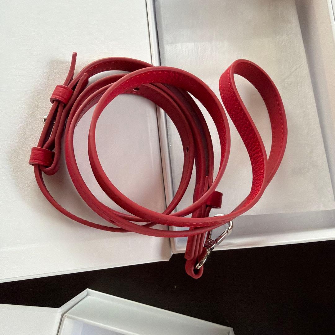 【美品】DEMiu Ballon iPhone17ProMax ケース レッド