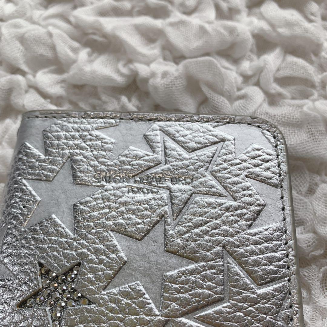 専用未使用 サロンドアルファード クリスタル付きスター多機種対応スマホケース