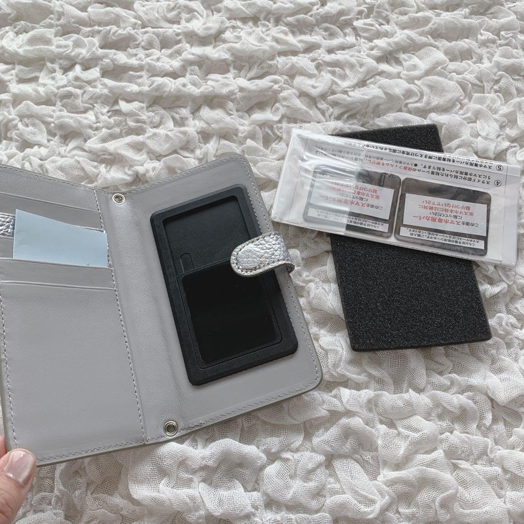 専用未使用 サロンドアルファード クリスタル付きスター多機種対応スマホケース