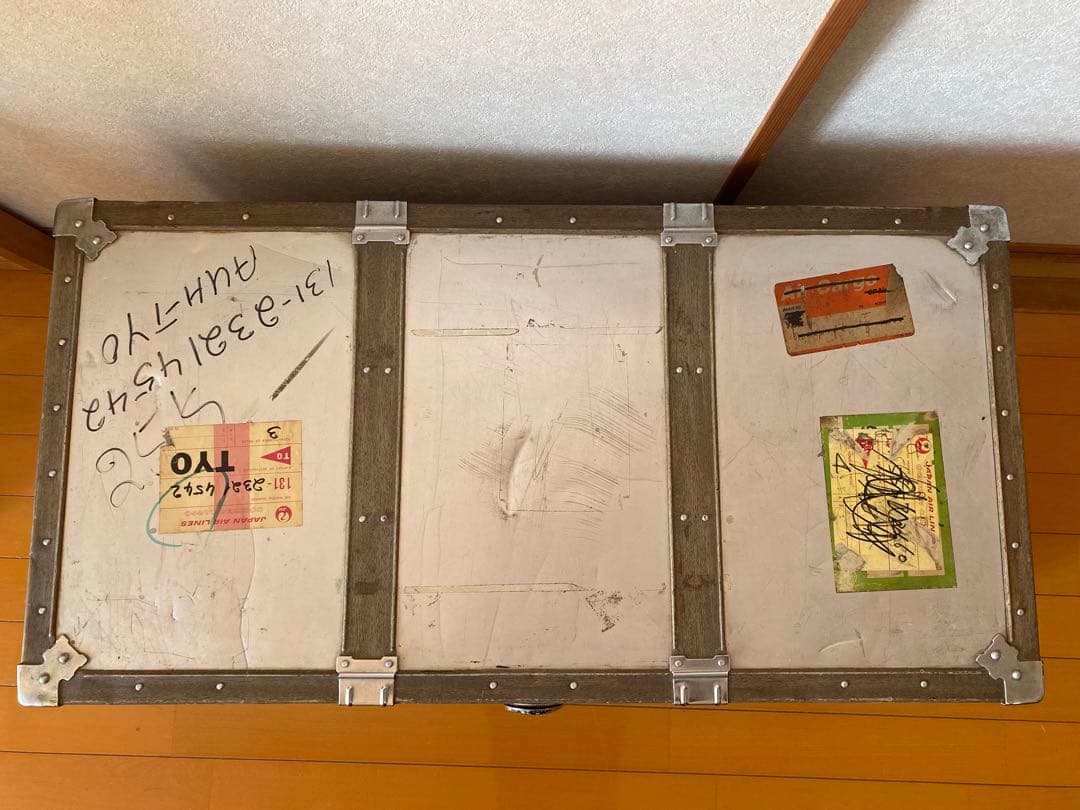 KOWA アルミ製シルバートランク(鍵付き)