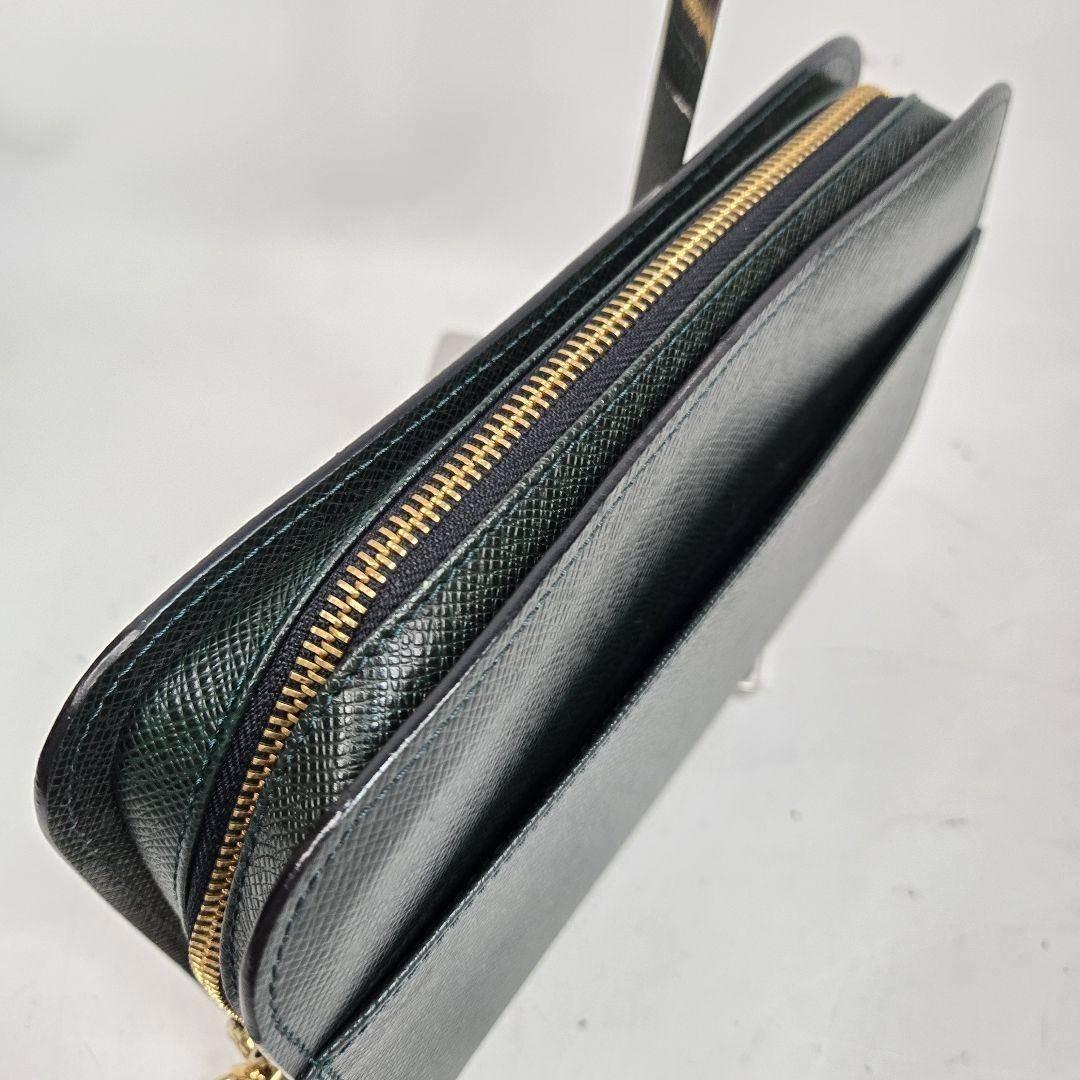 極美品 LOUIS VUITTON バイカル タイガレザー クラッチバッグ