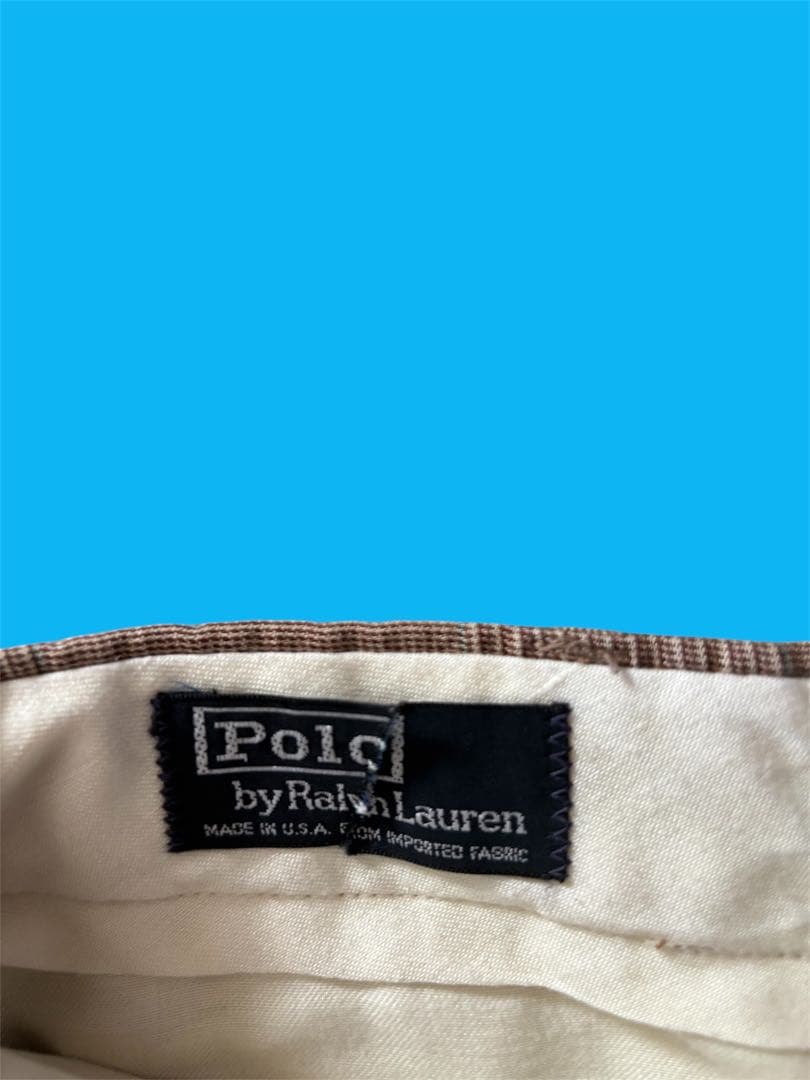 90s Polo Ralph Lauren レーヨンスラックス　アメリカ製