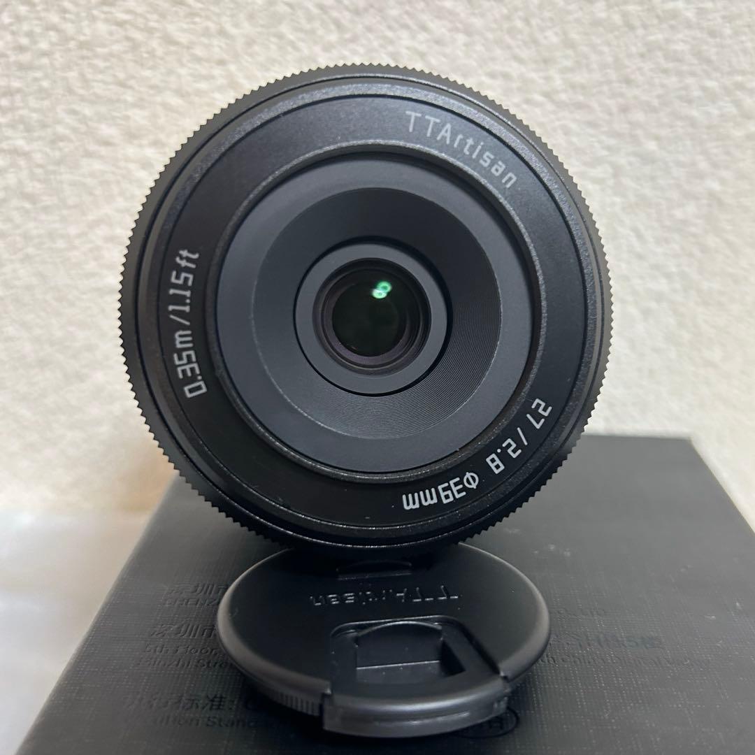 TTArtisan 27mm f/2.8単焦点レンズ　xマウント用