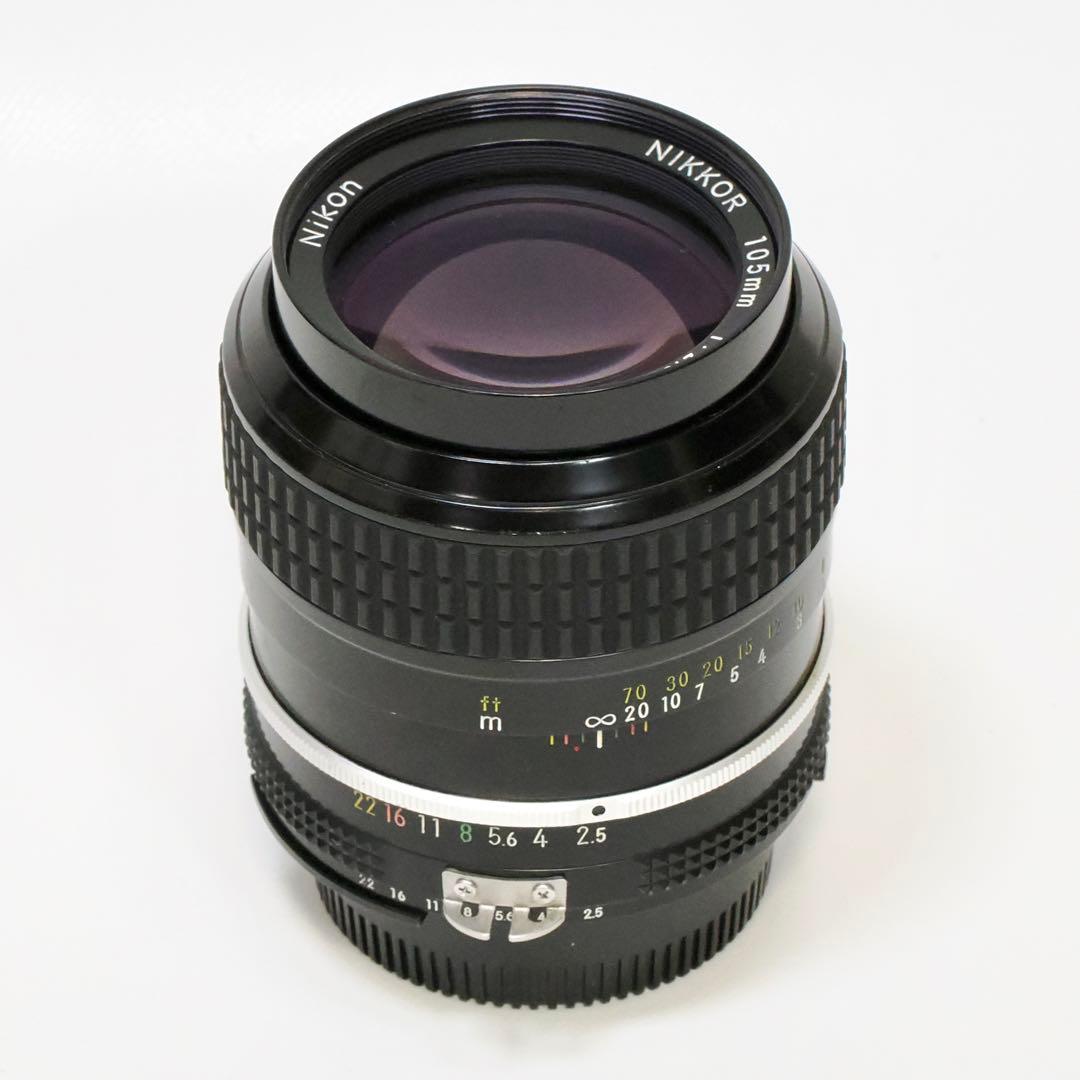 AI Nikkor 105mm F2.5 単焦点マニュアルレンズ