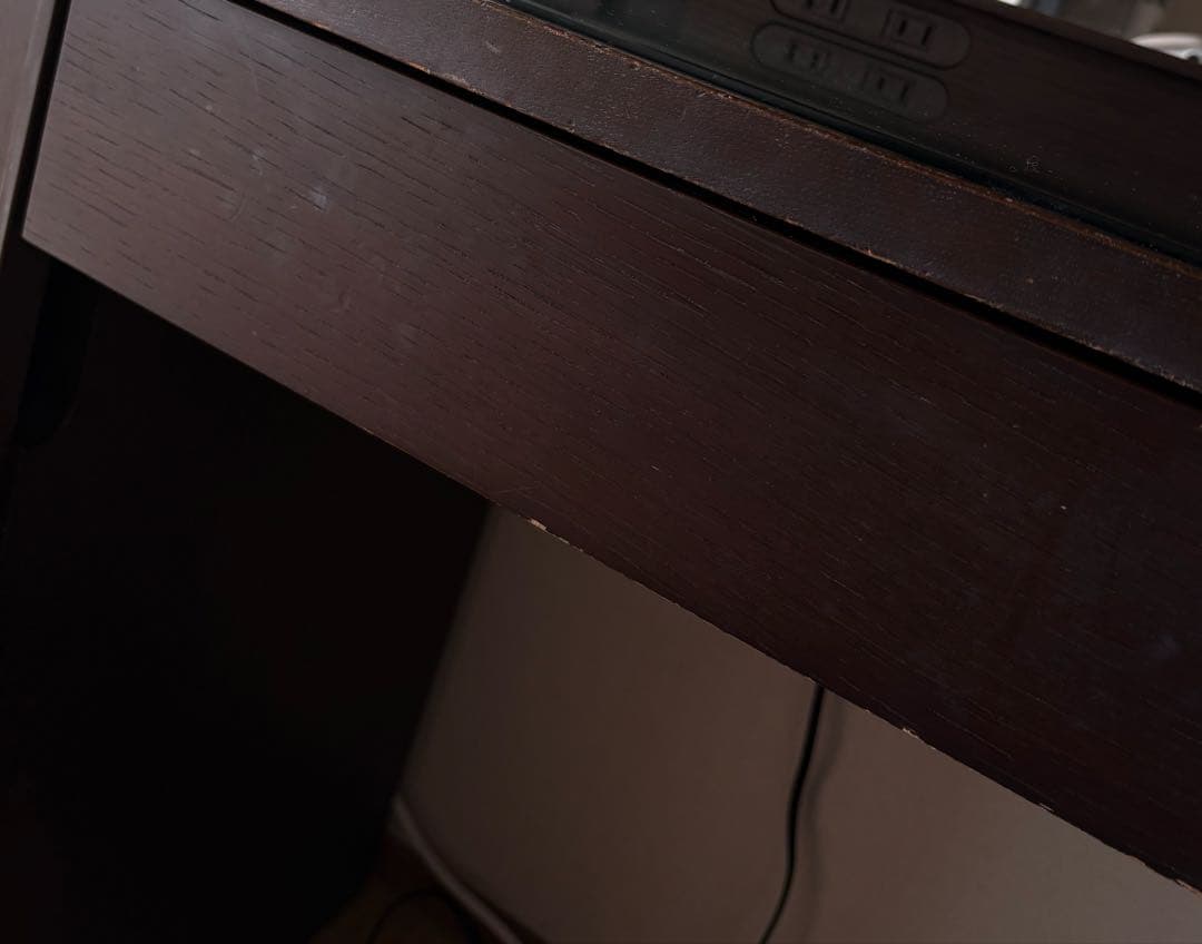 ACTUS アクタス 三面鏡 ドレッサー オーク