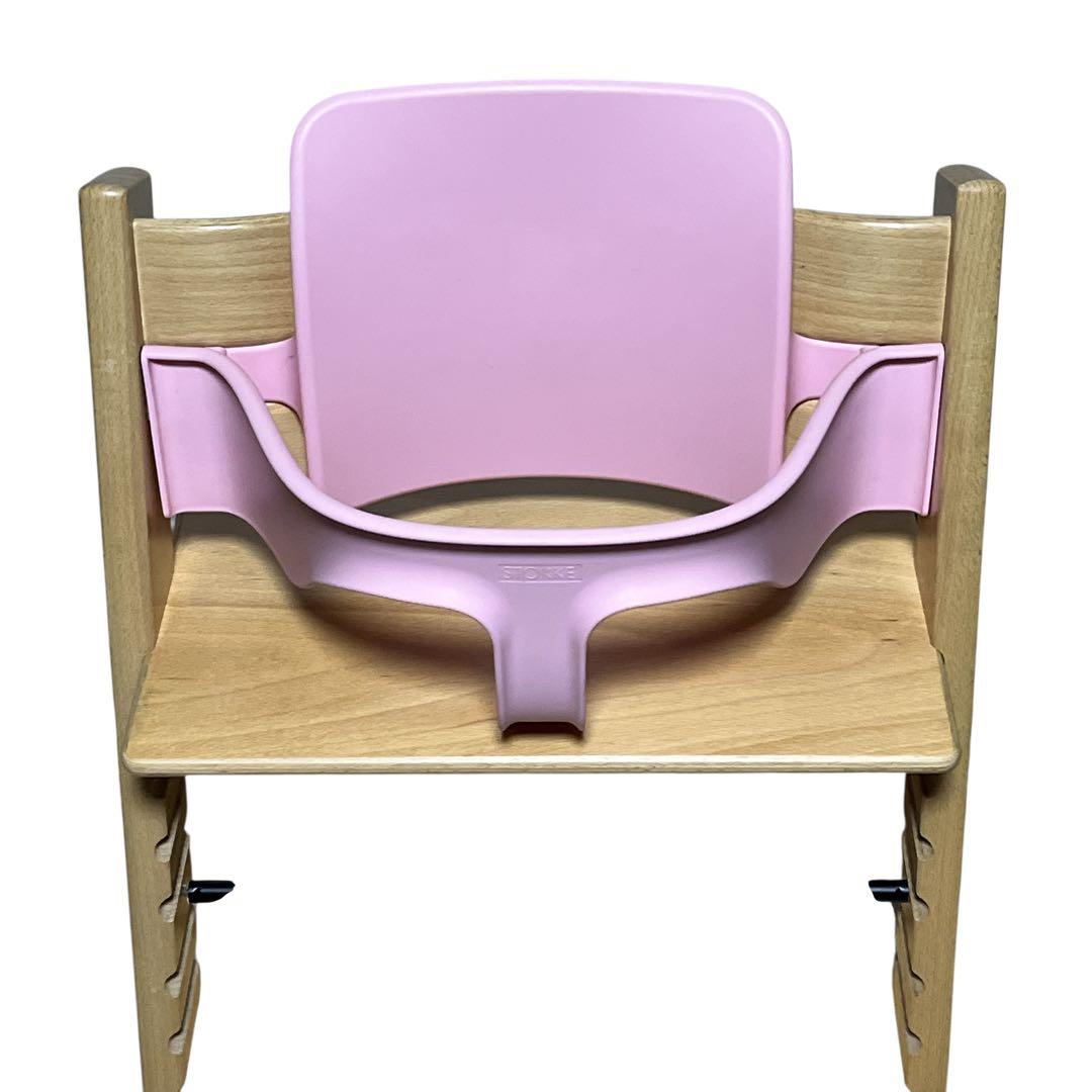 専用　　　ストッケ トリップトラップ ナチュラル×ピンクベビーセット人気カラー