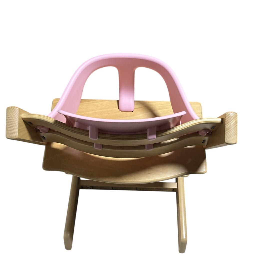 専用　　　ストッケ トリップトラップ ナチュラル×ピンクベビーセット人気カラー