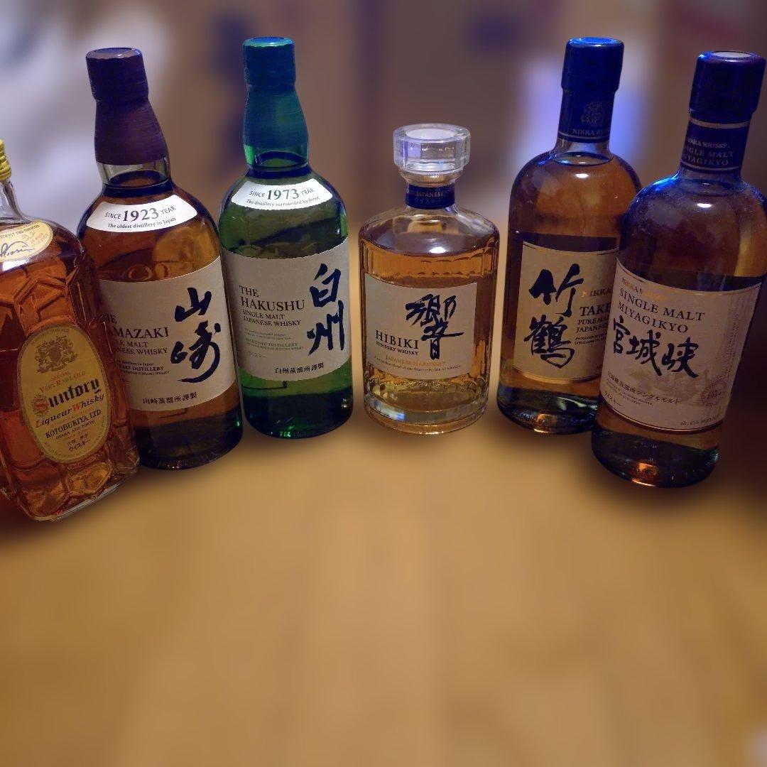 日本のウイスキーセット