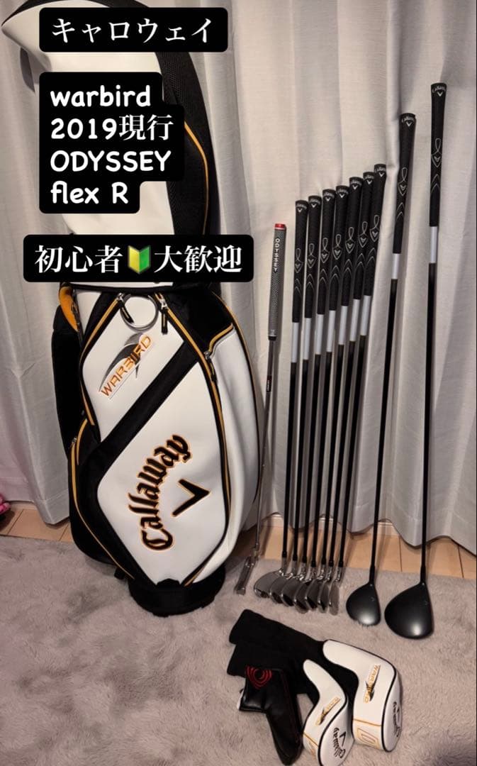 キャロウェイ（Callaway）WARBIRD 2019ゴルフクラブ10本セット