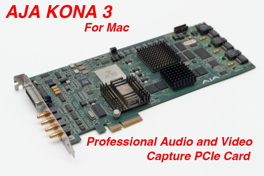拡張カード AJA KONA 3 Professional Capture PCIe