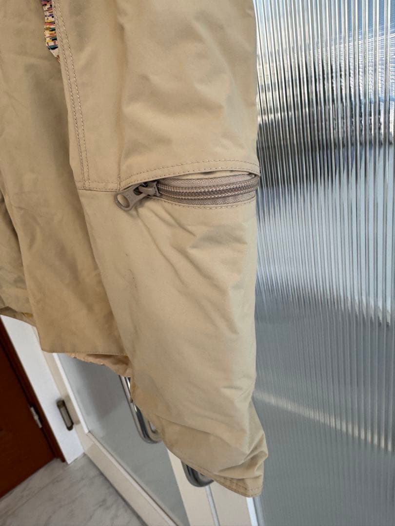 バートン　ベージュファー付きジャケット　サイズs