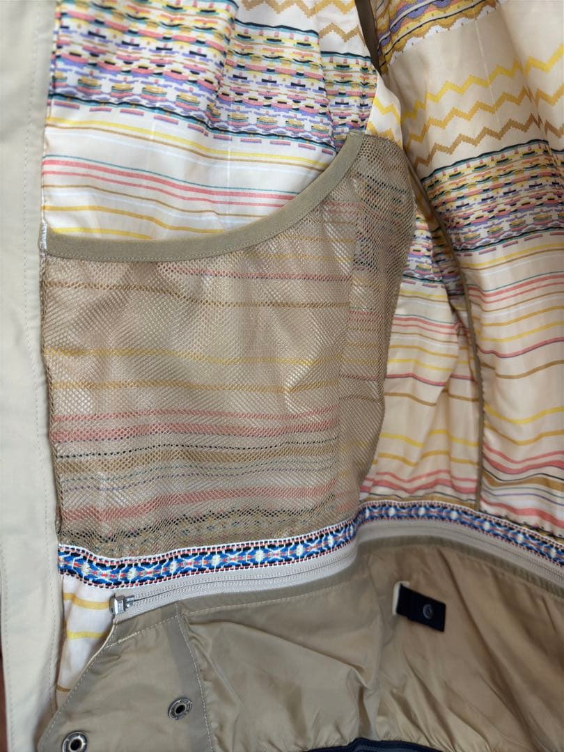 バートン　ベージュファー付きジャケット　サイズs