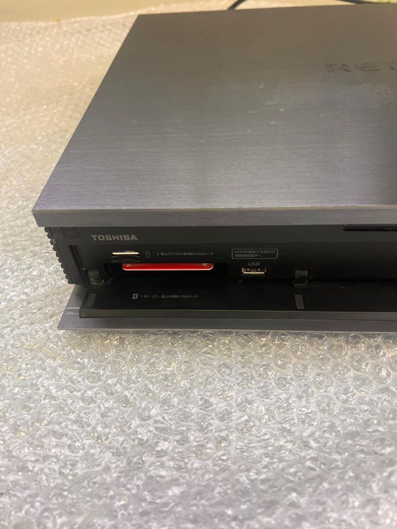 TOSHIBA REGZA ブルーレイレコーダー DMR-M190 通電確認のみ