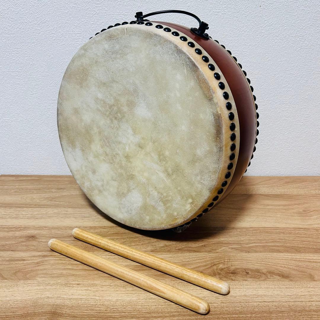 ナカノ キッズパーカッション 本格 和太鼓 平太鼓 大サイズ