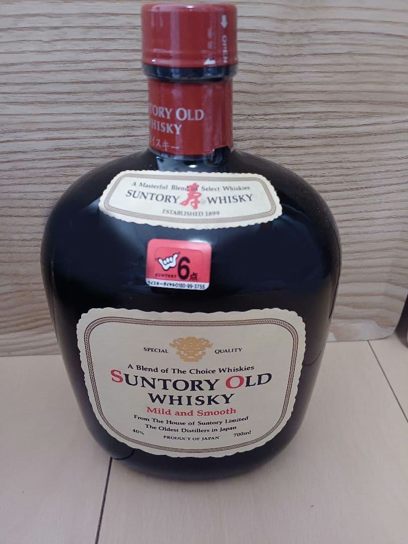 サントリーオールド特級　4本セット　古酒　特級　寿ラベル　希少品