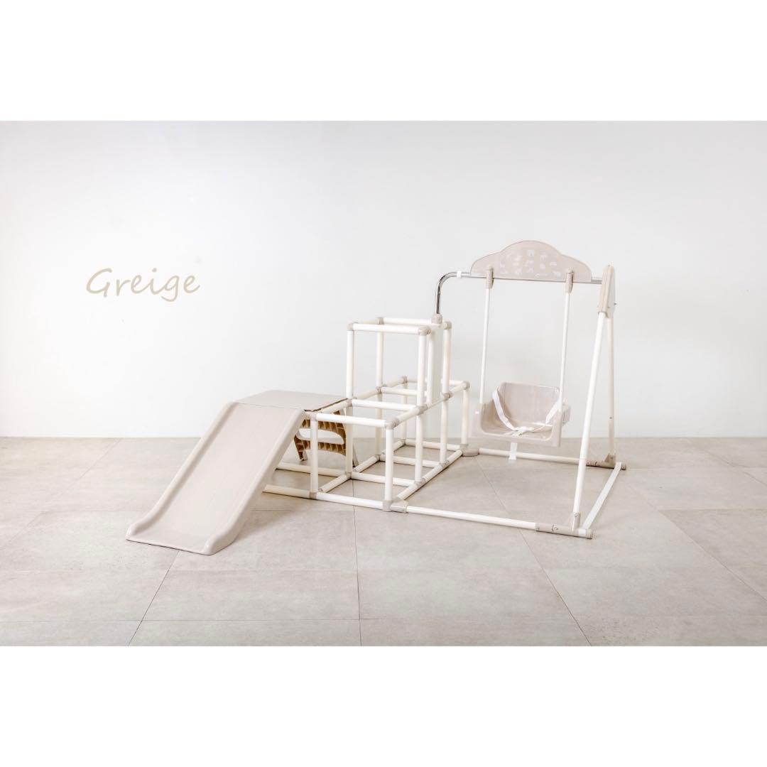 最終価格☆ おりたたみ　わんぱくスライダージム ブランコ付きDX